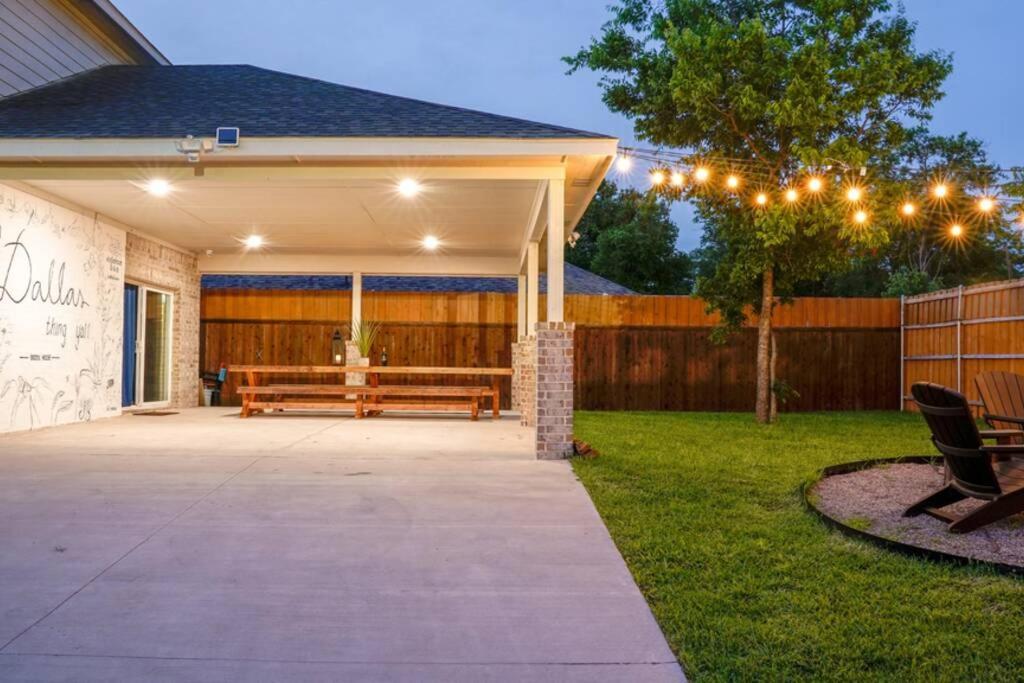 Dallas 4Br Large Yard W Hot Tub , Fire Pit And Basketball Hoop Bagian luar foto